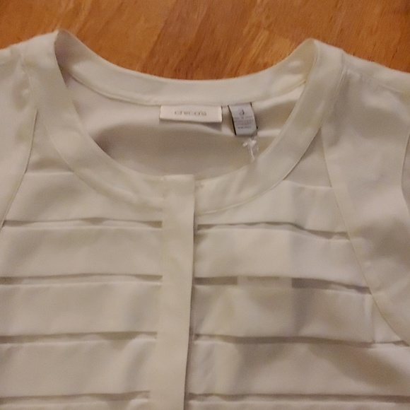 NWT Chicos layered Dana top size 3 - Picture 2 of 5